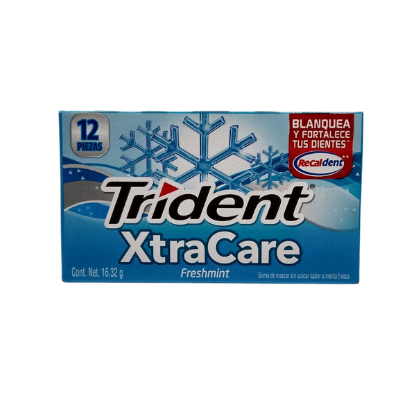 TRIDENT XTRACARE FRESHMINT 12`S 16,32G