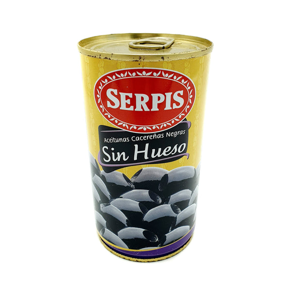 ACEITUNA NEGRA SH SERPIS 350G