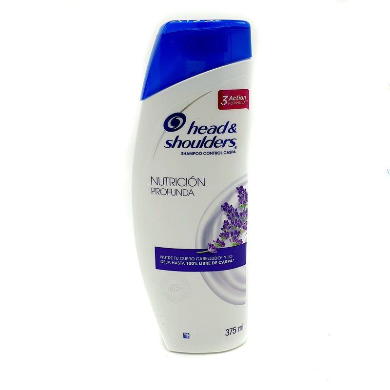 SHAMPOO HEAD&SHOULDERS NUTRICION PROFUNDA 375ML