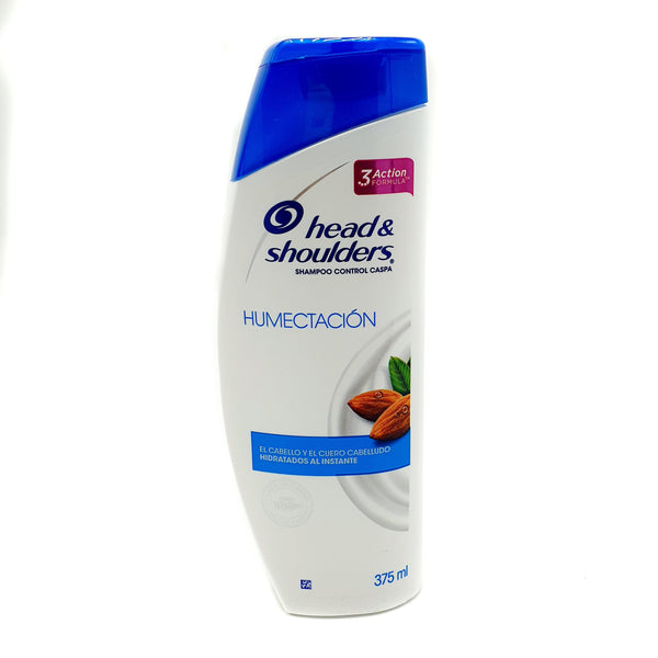 SHAMPOO HEAD&SHOULDERS HUMECTACION 375ML