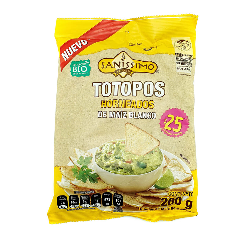 TOTOPOS HORNEADOS SANISSIMO 200G