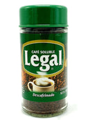 CAFE SOLUBLE LEGAL DESCAFEINADO 100G