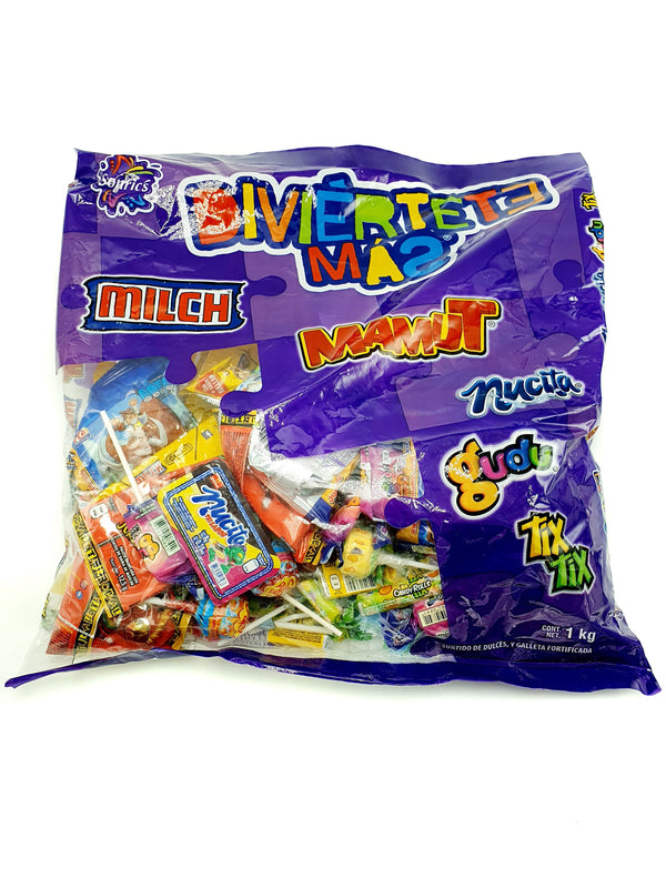 BOLSA DE DULCES SONRICS DIVIERTETE MAS 1KG