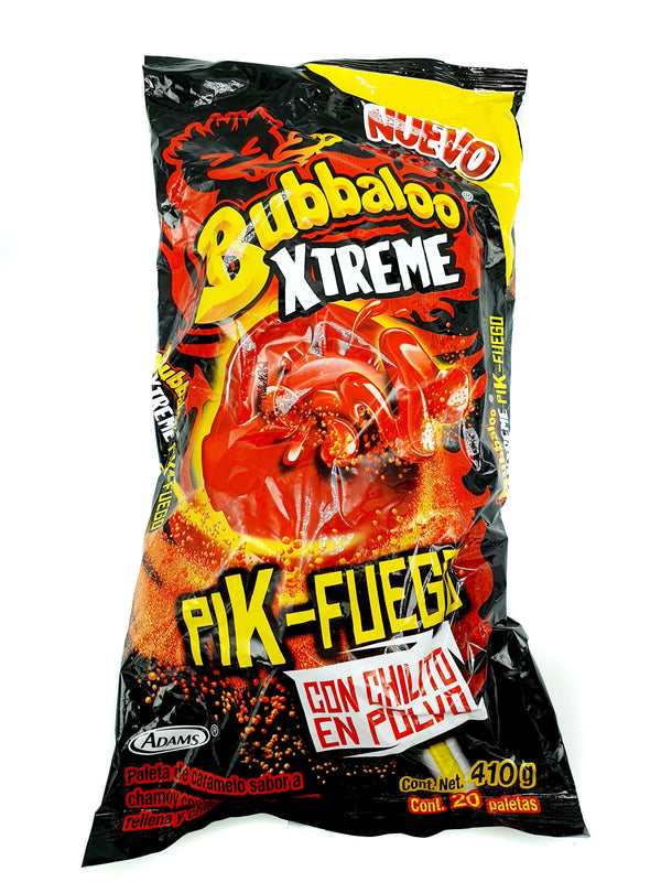 BOLSA DE PALETAS BUBBA XTREME FUEGO 20PZ