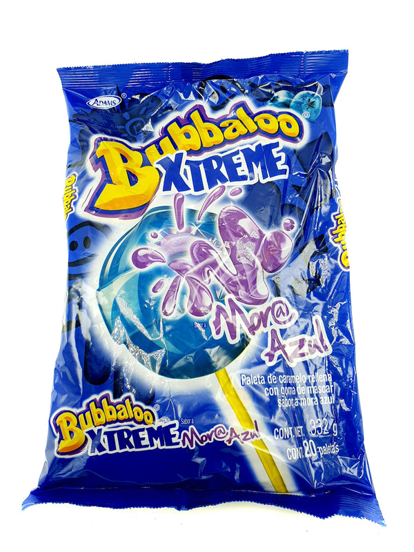 BOLSA DE PALETAS BUBBA XTREME MORA 20PZ