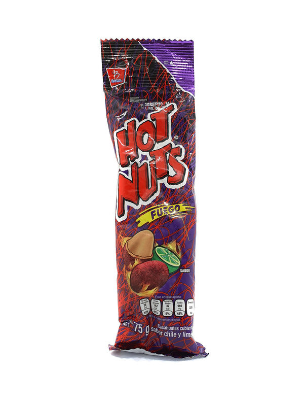 CACAHUATES HOT NUTS FUEGO BARCEL 75G