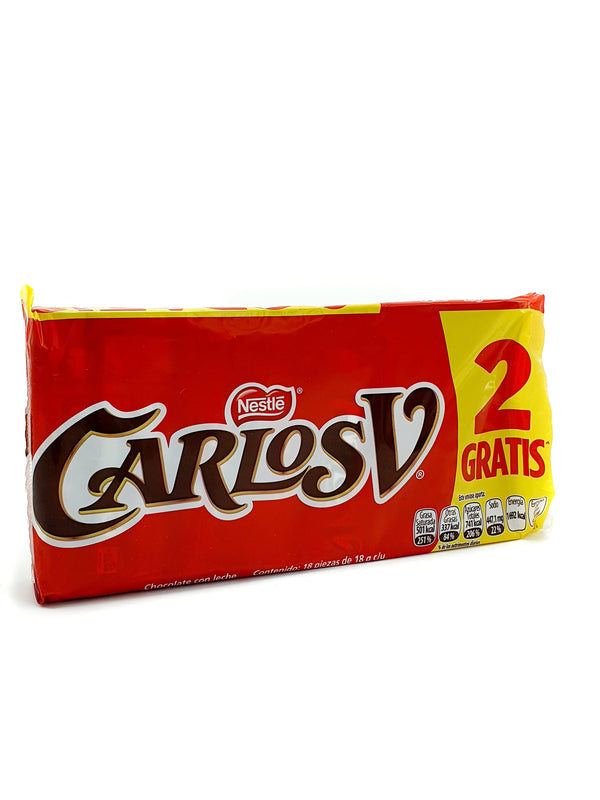 CAJA DE CARLOS V ORIGINAL 16+2PZ