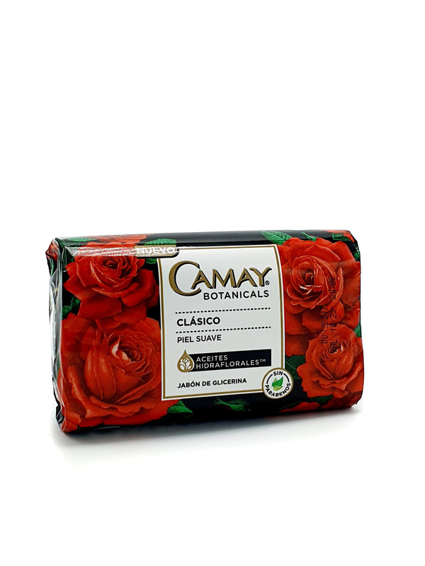 JABON CAMAY CLASICO ESENCIA DE ROSA 150G