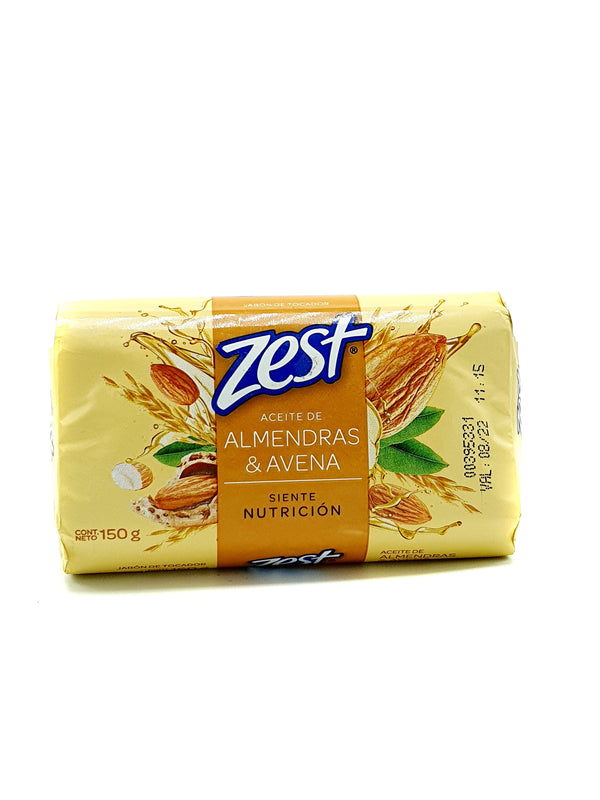 JABON ZEST ALMENDRAS & AVENA 150G