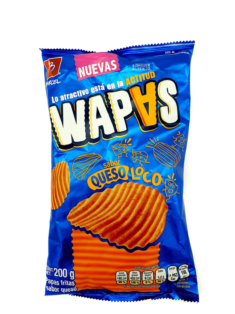 WAPAS QUESO LOCO 200G