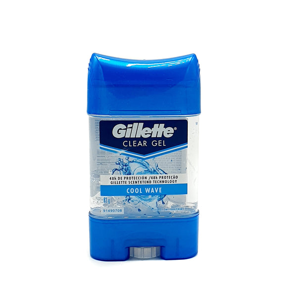 DES BARRA GILLETE CLEAR GEL COOL WAVE 82G