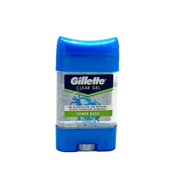 DES GILLETE CLEAR GEL POWER RUSH 82G