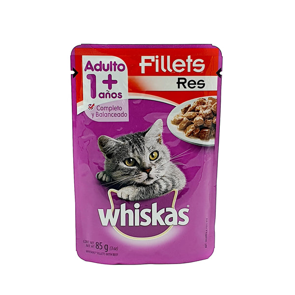 WHISKAS POUCH RES 85G