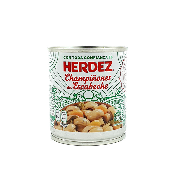 CHAMPIÑONES HERDEZ ESCABECHE 186G
