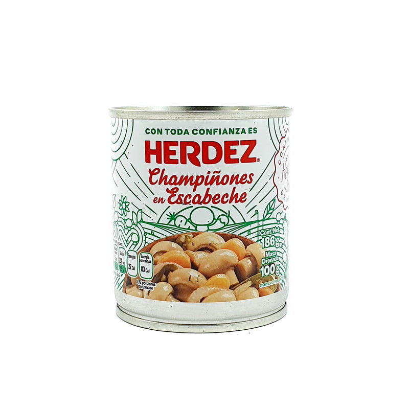 CHAMPIÑONES HERDEZ ESCABECHE 186G