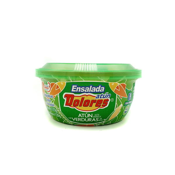 ATUN DOLORES VERDURA EN AGUA 135G