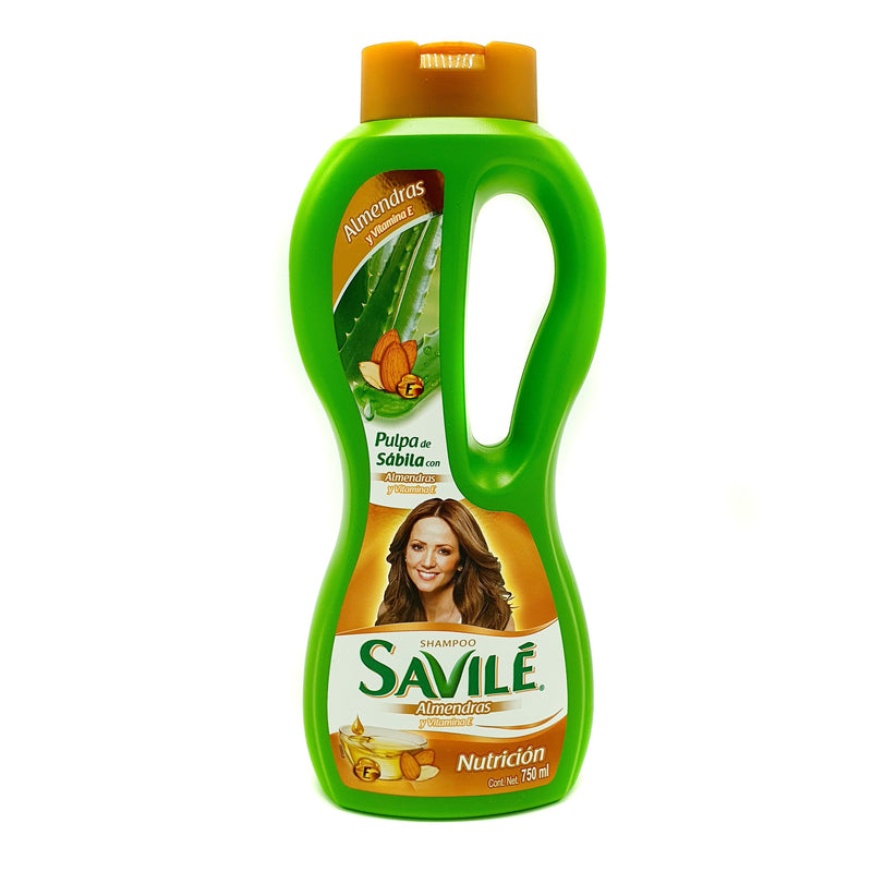 SHAMPOO SAVILE ALMENDRA, VITAMINA Y SABILA 700/750ML