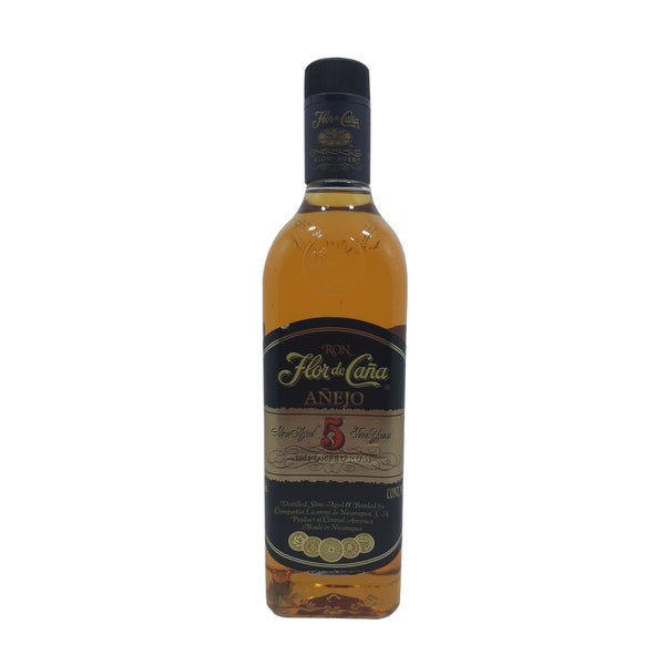 RON FLOR DE CAÑA AÑEJO 5 AÑOS 750ML