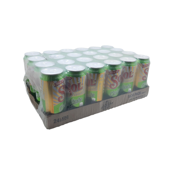 CHAROLA CERV SOL CHELADA LIMON/SAL LATA 473ML