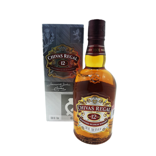 WHISKY CHIVAS REGAL 12 AÑOS 750ML