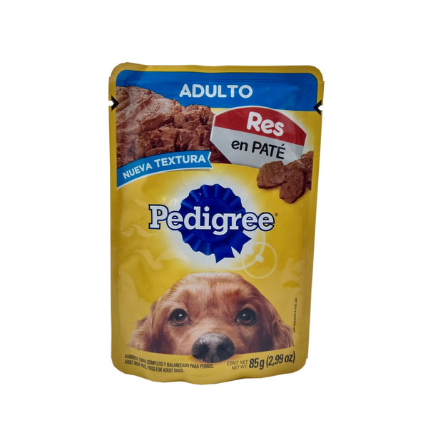 PEDIGREE ADULTO RES EN PATÉ 85G