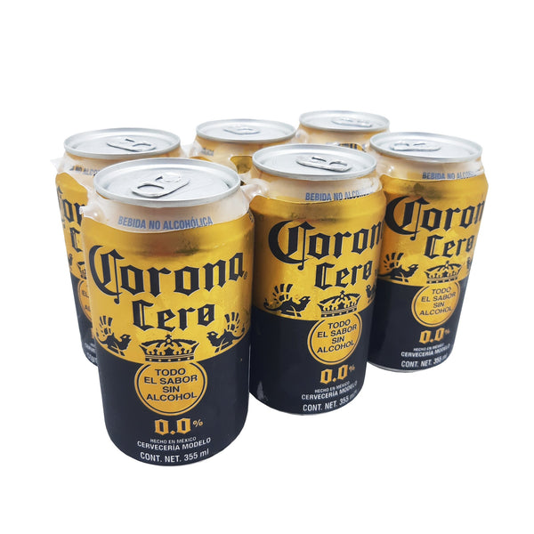 SIX CERV CORONA CERO 355ML