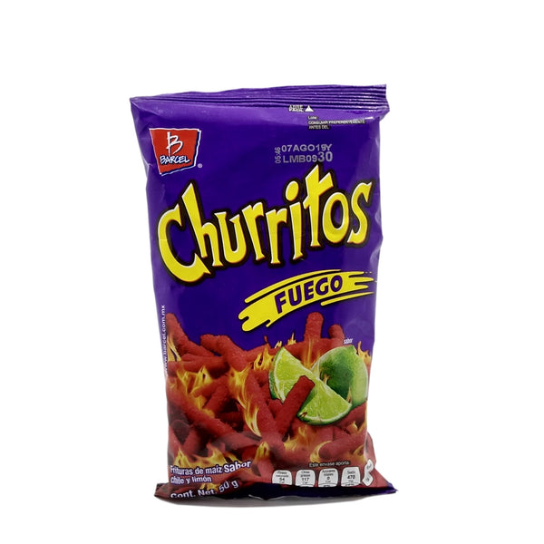 CHURRITOS FUEGO BARCEL 50G