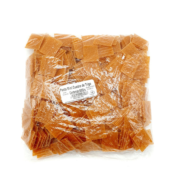 PASTA MINI CUADRO TRIGO 500GR