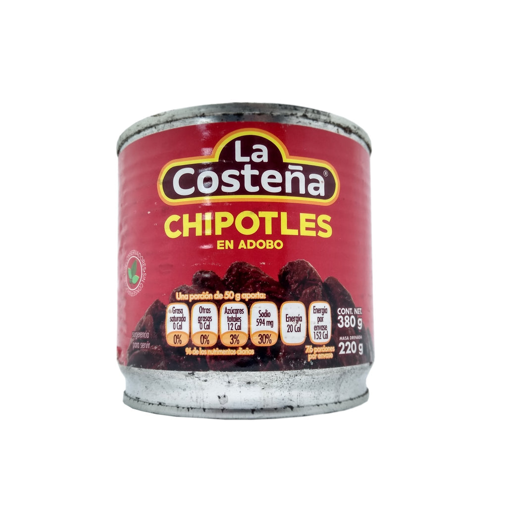 CHILES CHIPOTLE EN ADOBO LC 380G Súper La Mas Chiquita