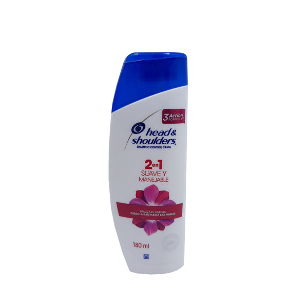 SHAMPOO HEAD&SHOULDERS SUAV MAN 180ML