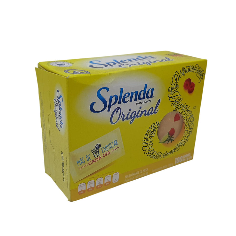CAJA DE SPLENDA SOBRE