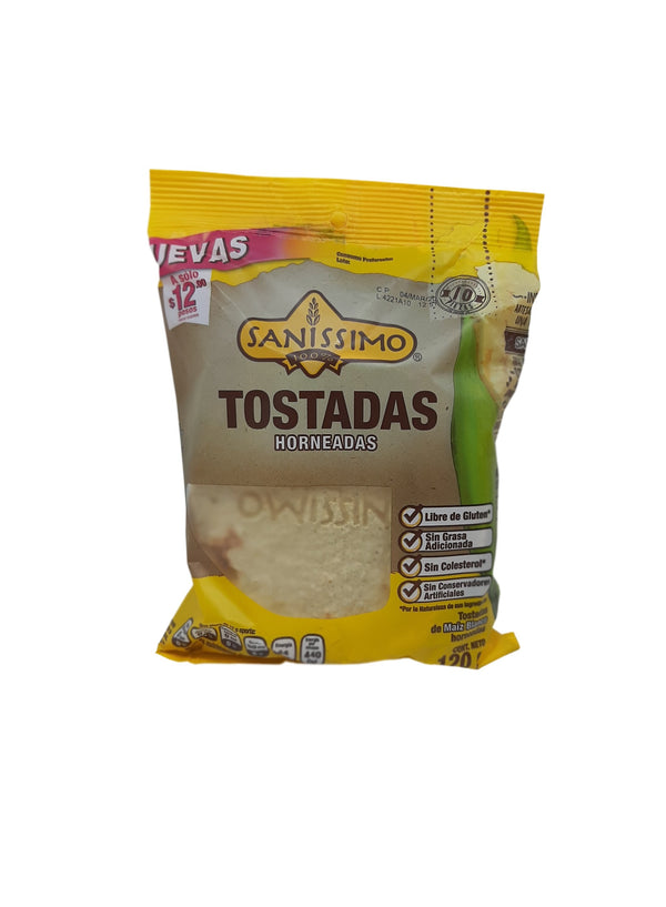 TOSTADAS SANISSIMO HORNEADAS 120G
