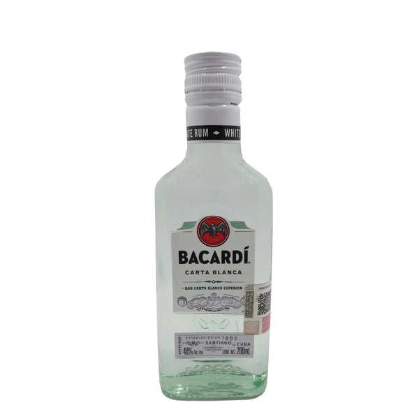 RON BACARDI BLANCO 200ML