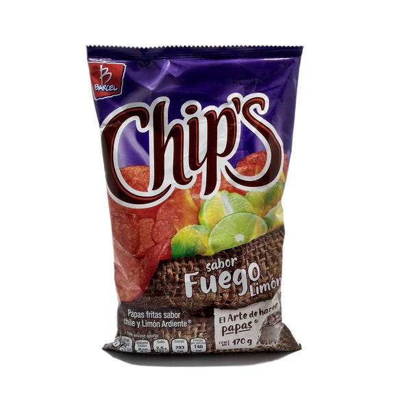 CHIPS FUEGO BARCEL 170G