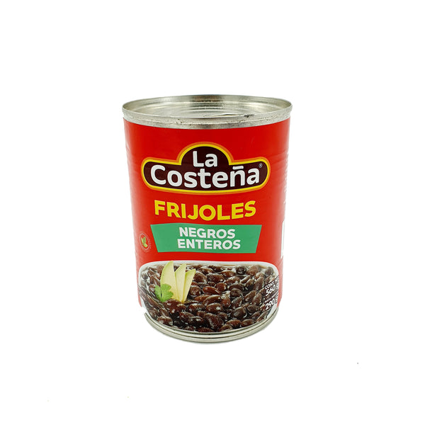 FRIJOLES LA COSTEÑA NEGROS ENTEROS 560G