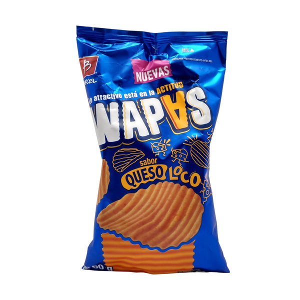 WAPAS BARCEL SABOR QUESO 52G