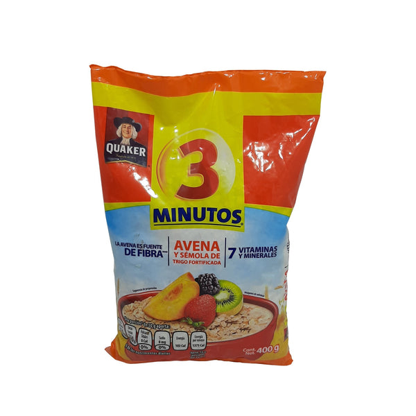 AVENA 3 MINUTOS BOLSA 380G