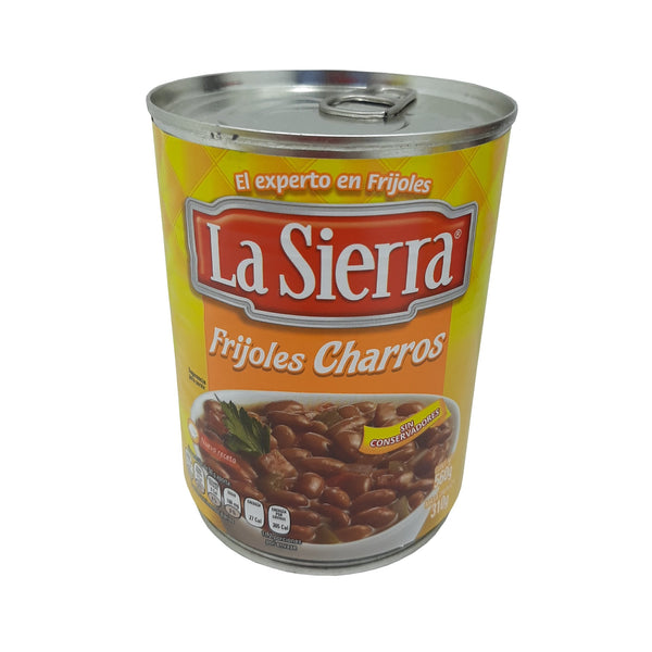 FRIJOLES LA SIERRA CHARROS LATA 616G