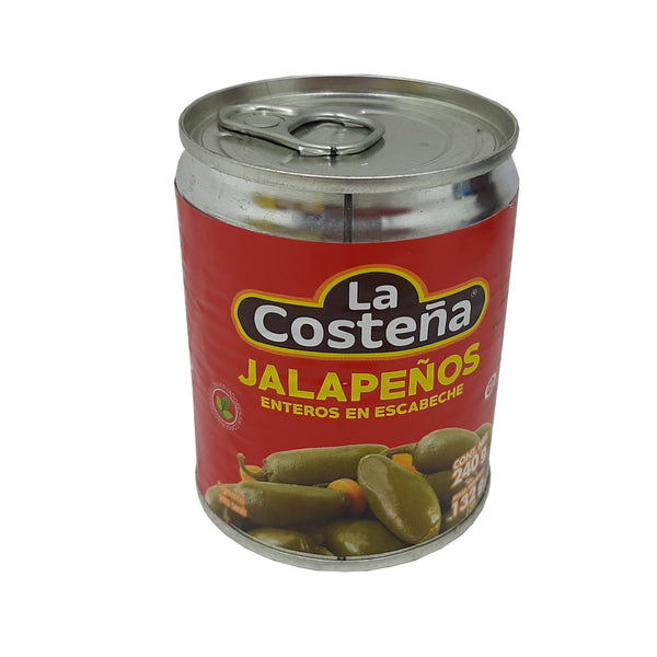 CHILES JALAPEÑOS LA COSTEÑA 220G