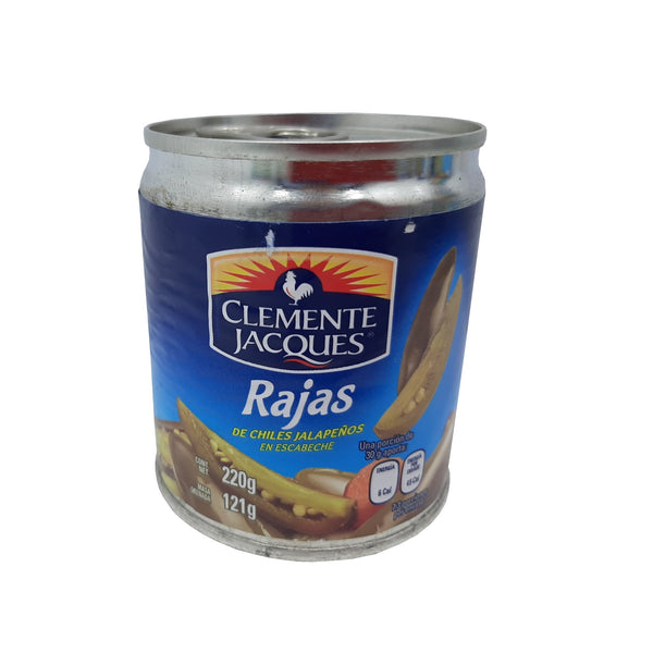 CHILES EN RAJAS CLEMENTE 220G