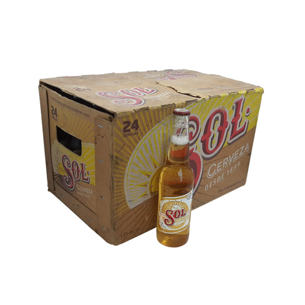 CARTON CERV SOL MEDIA 325ML