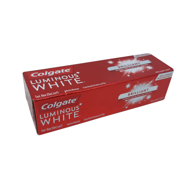 PASTA DENTAL COLGATE LUMINOUS WHITE 22ML