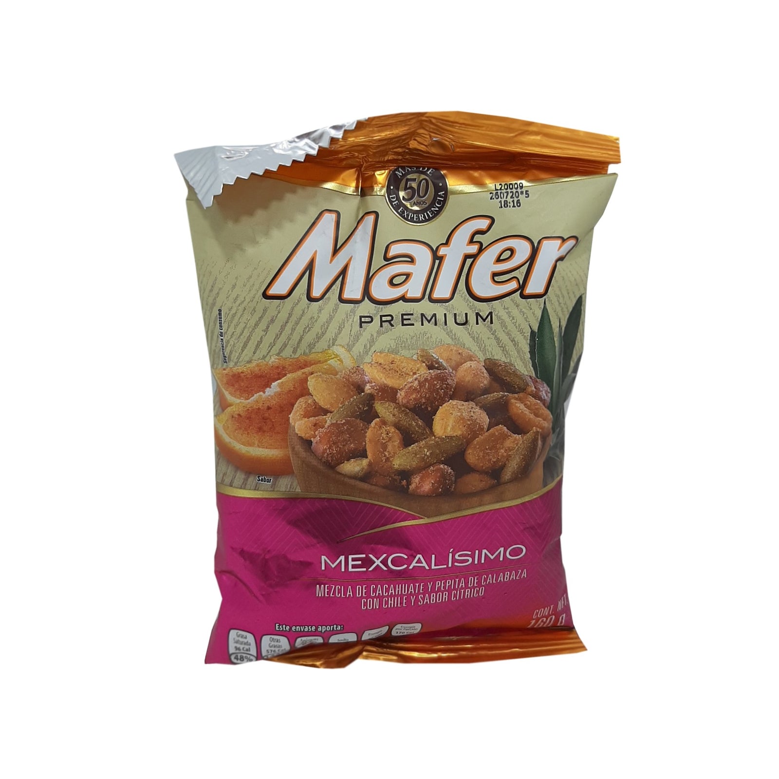 CACAHUATE MAFER MEXCALISIMO 160G – Súper La Mas Chiquita