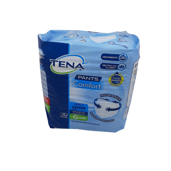 PAÑAL TENA PANTS COMFORT GRANDE 10PZ