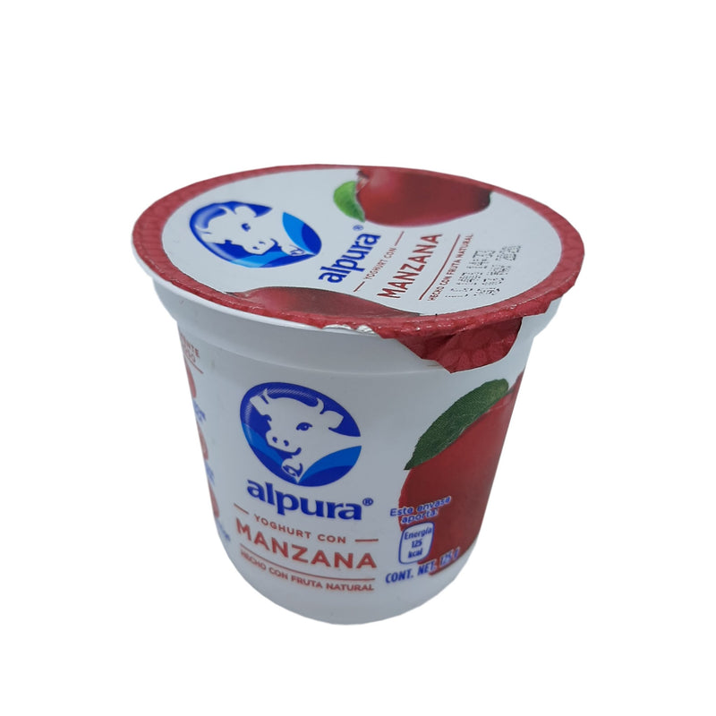 YOGURT VASO ALPURA MANZANA 125G