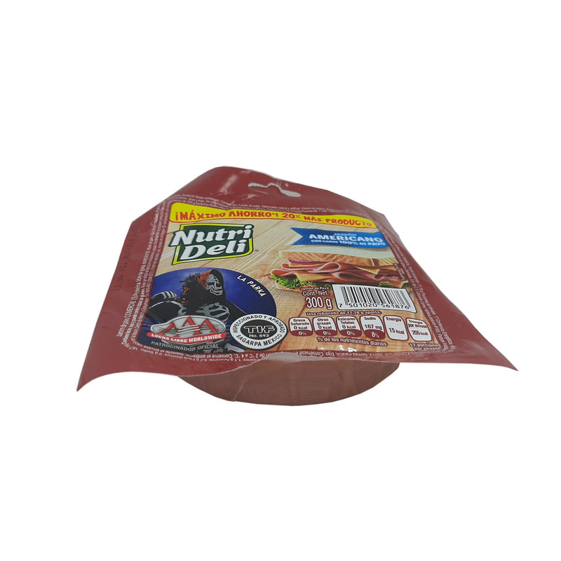 JAMON NUTRIDELI AMERICANO  DE PAVO 250G