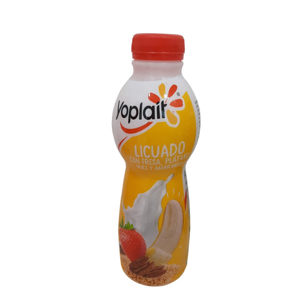 YOGURT LICUADO YOPLAIT FRESA PLATANO 470G