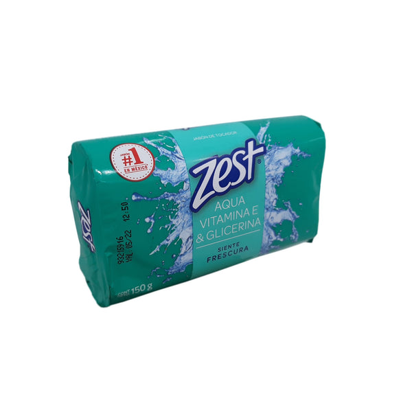 JABON ZEST FREC. AQUA VIT. E GLICERINA 135G-150G