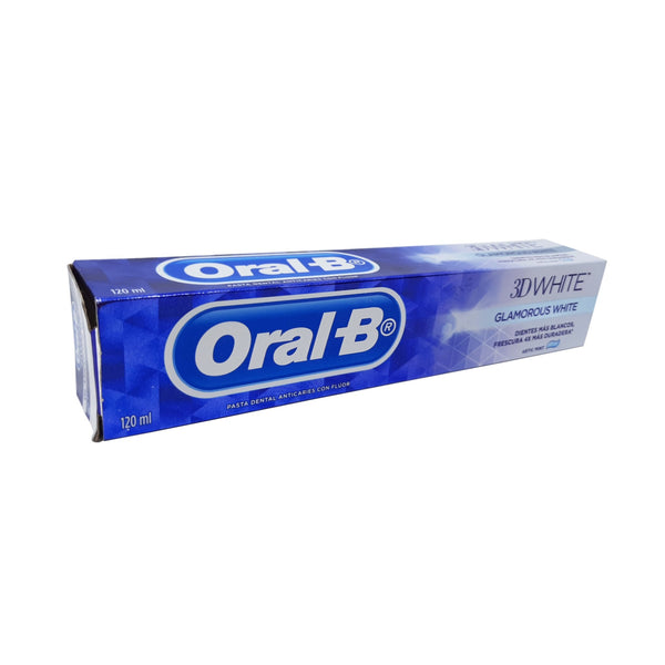PASTA DENTAL ORAL B 3D WHITE 120ML
