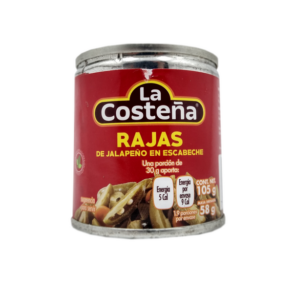 CHILES LA COSTEÑA RAJAS 105G